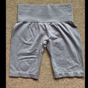 NVGTN GREY BIKER SHORTS (M)